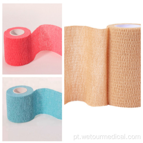 Bandagem elástica respirável esportiva descartável de algodão medicinal